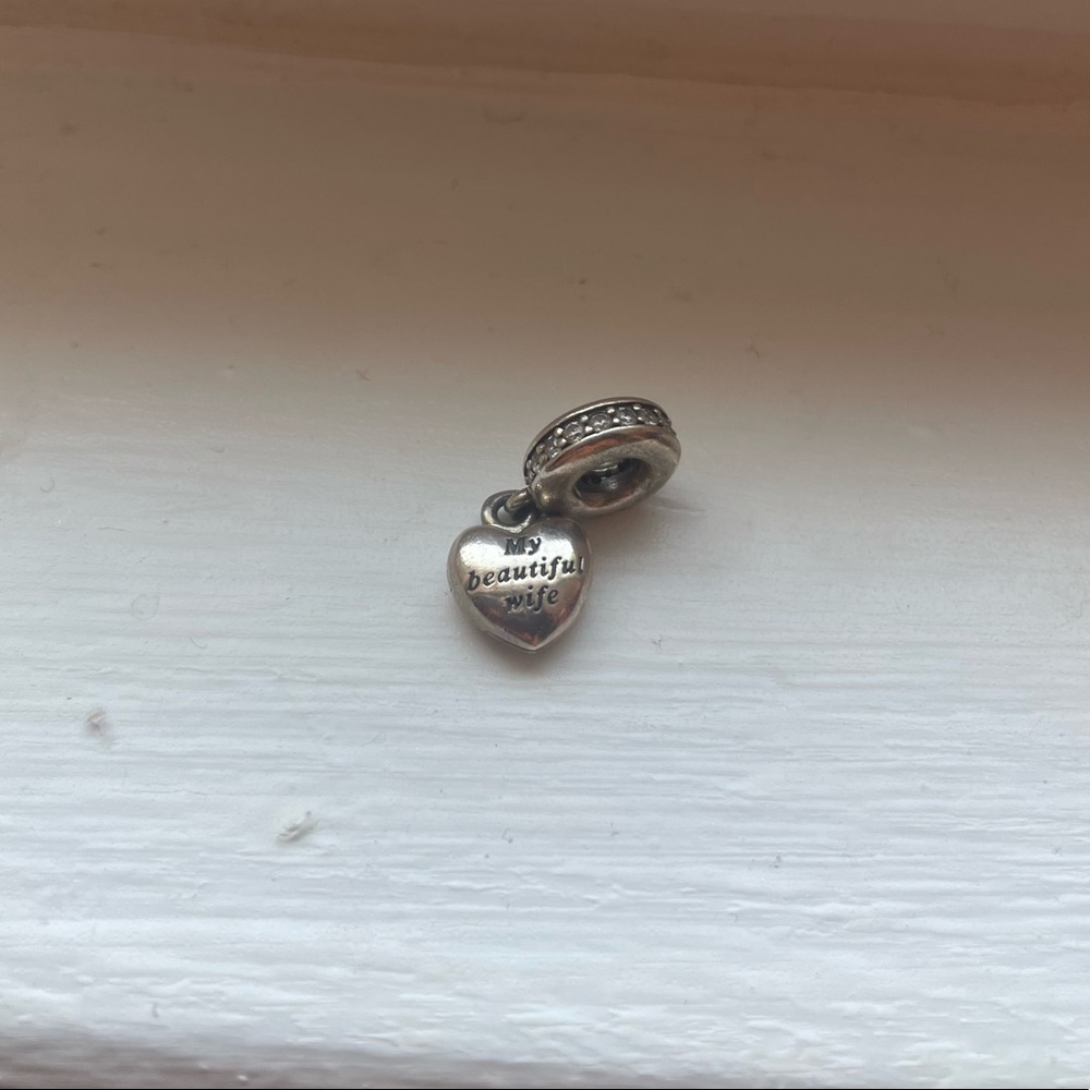 Pandora charm To My Beautiful Wife